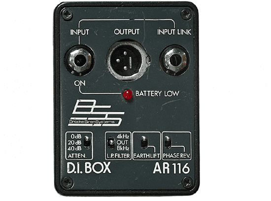 BSS AR116 DI Box Hire - The Cloud One Group
