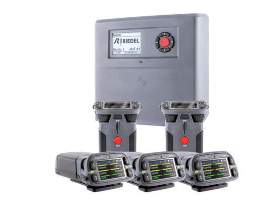 Riedel Bolero Wireless Intercom hire birmingham